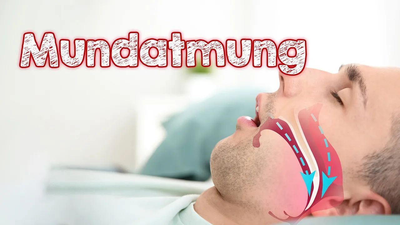 Atme richtig: Mundatmung macht krank! Nasenatmung muss sein!