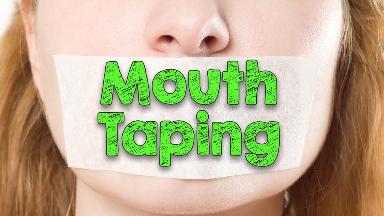 Mouth Taping – Nasenatmung = Mund zukleben? Tu das nicht!